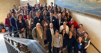 Une photo des participants à la conférence AFMAT 2024 au Centre Panthéon de l'Université Paris 1 Panthéon-Sorbonne